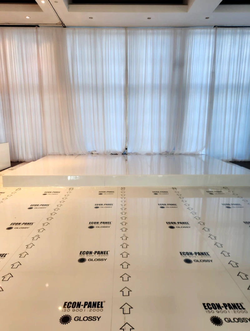 Wrapped Stage Stage Wraps – Elite Dance Floors