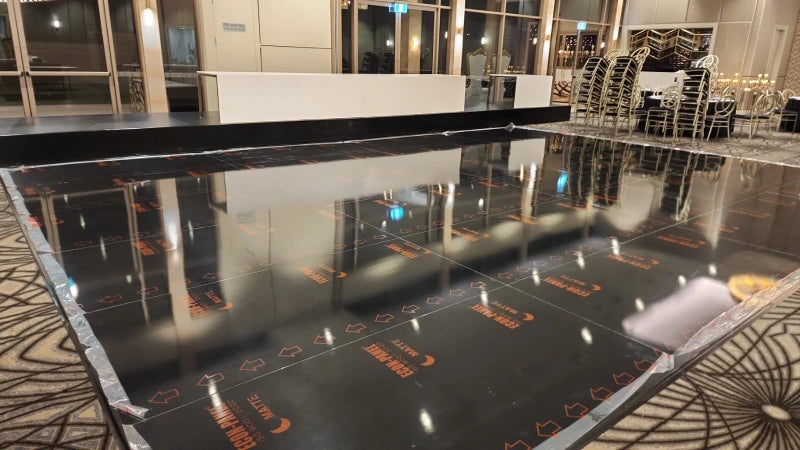 Wrapped Stage Stage Wraps – Elite Dance Floors